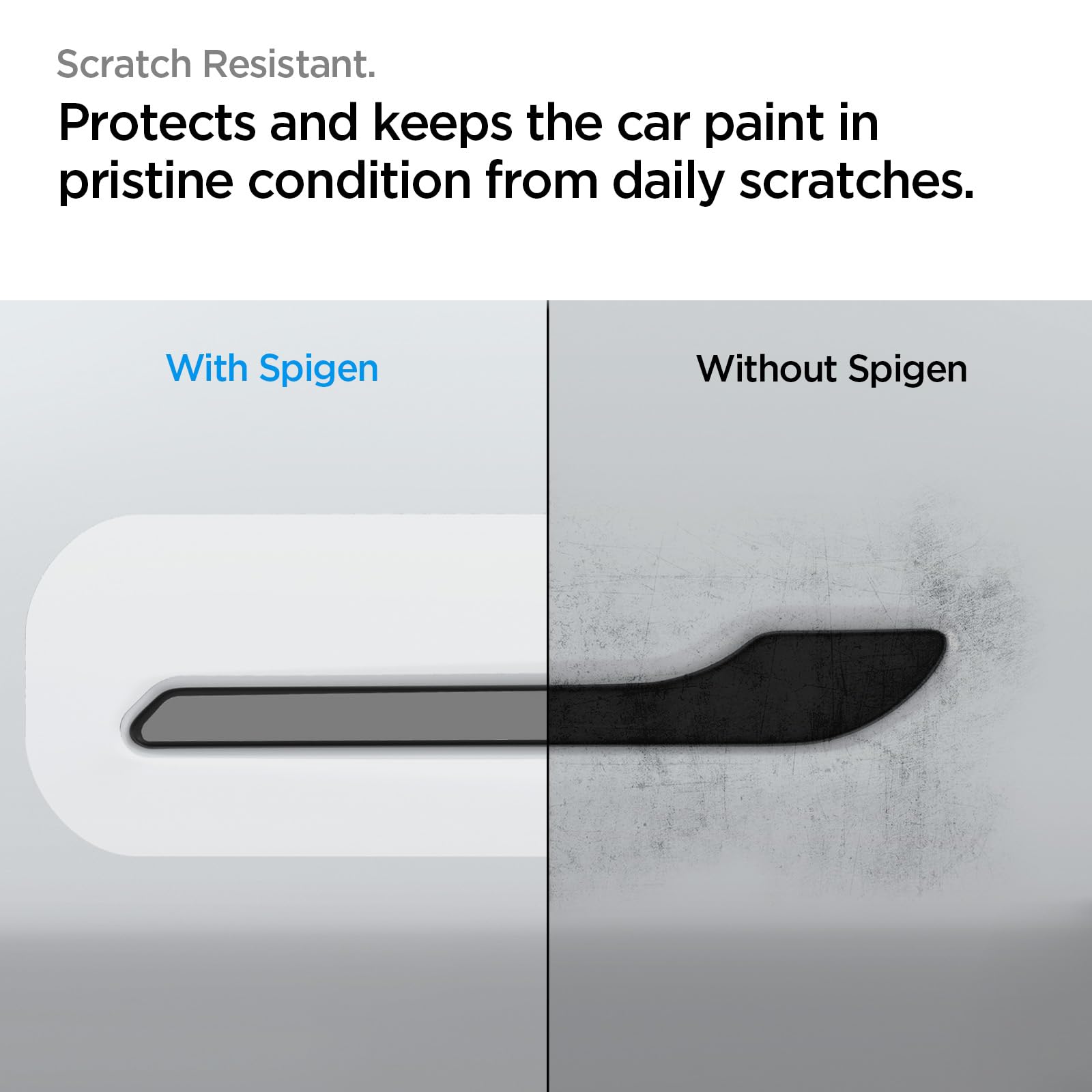 Amazon.co.jp: Spigen プラチナテスラモデル3/Y車ドアハンドル用
